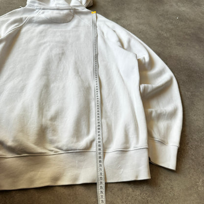 Gant White Shield Logo Hoodie XXL