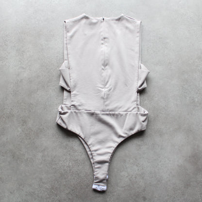 Daily Paper Grey Bodysuit – Logo Front (Woman-L