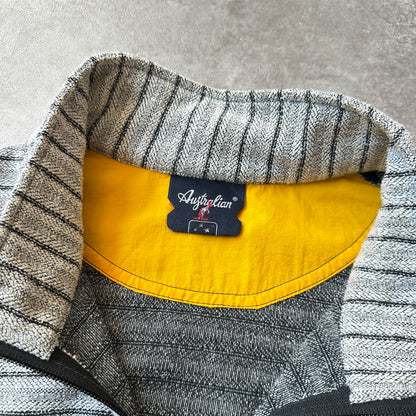 Australian Grey Striped Zip Track Jacket XL