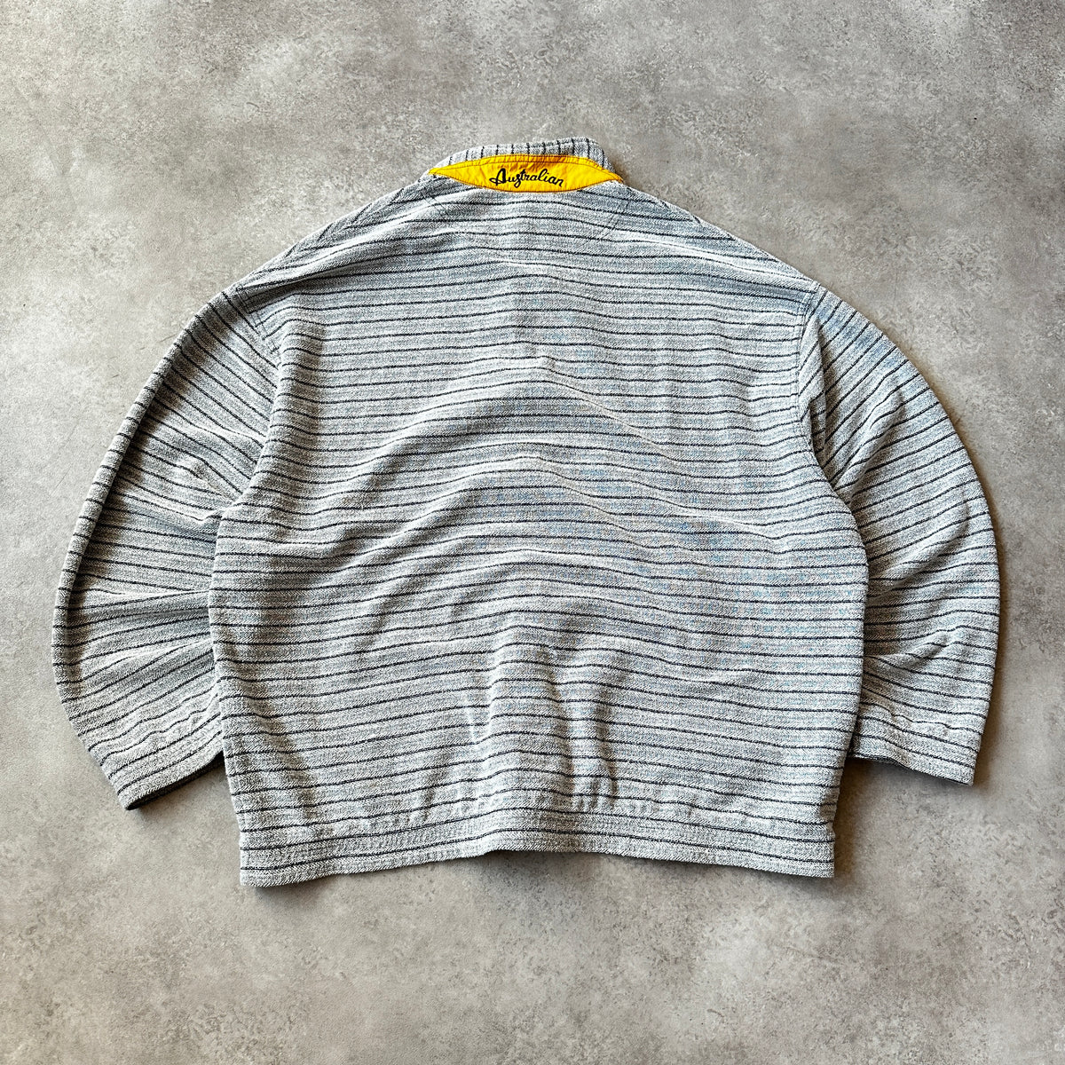Australian Grey Striped Zip Track Jacket XL