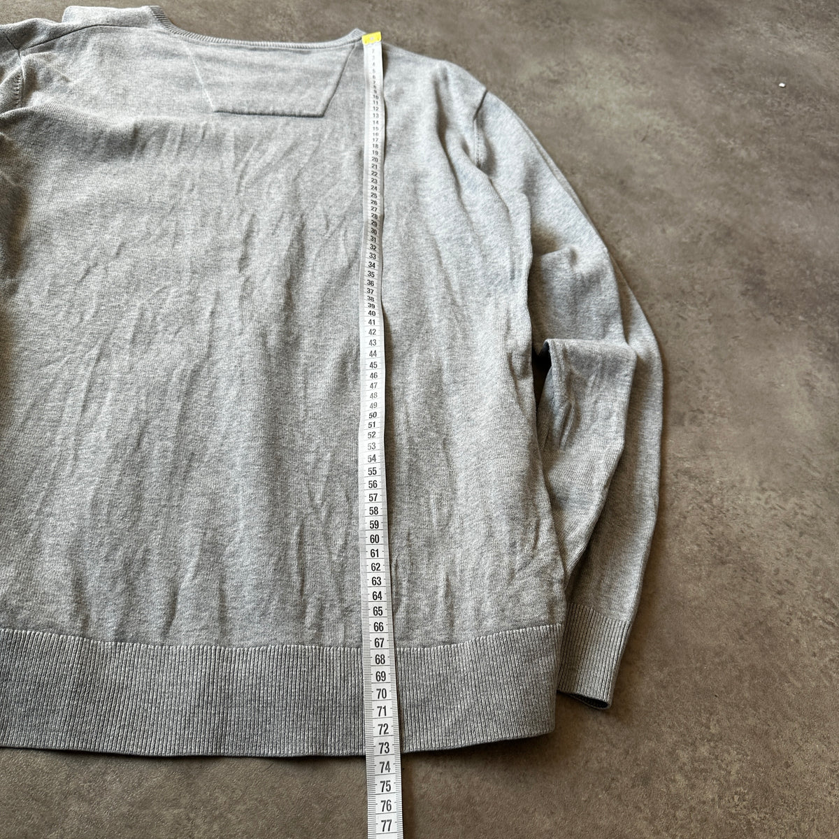 Tom Tailor Light Grey V-Neck Sweater L