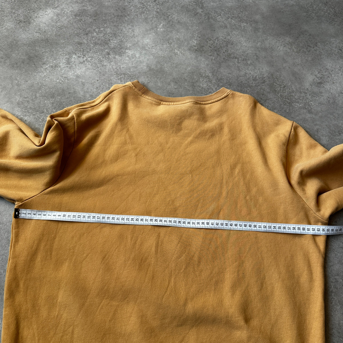 Superdry Mustard Yellow Bottle Cap Graphic Crewneck XXL