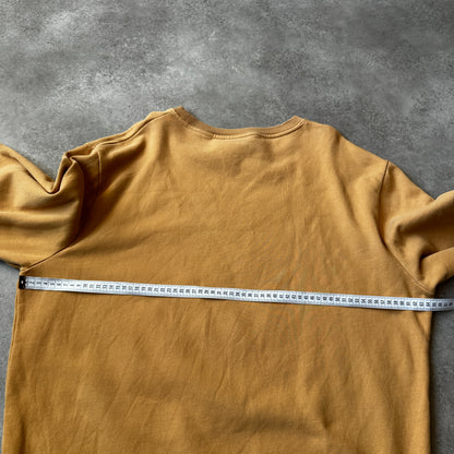 Superdry Mustard Yellow Bottle Cap Graphic Crewneck XXL