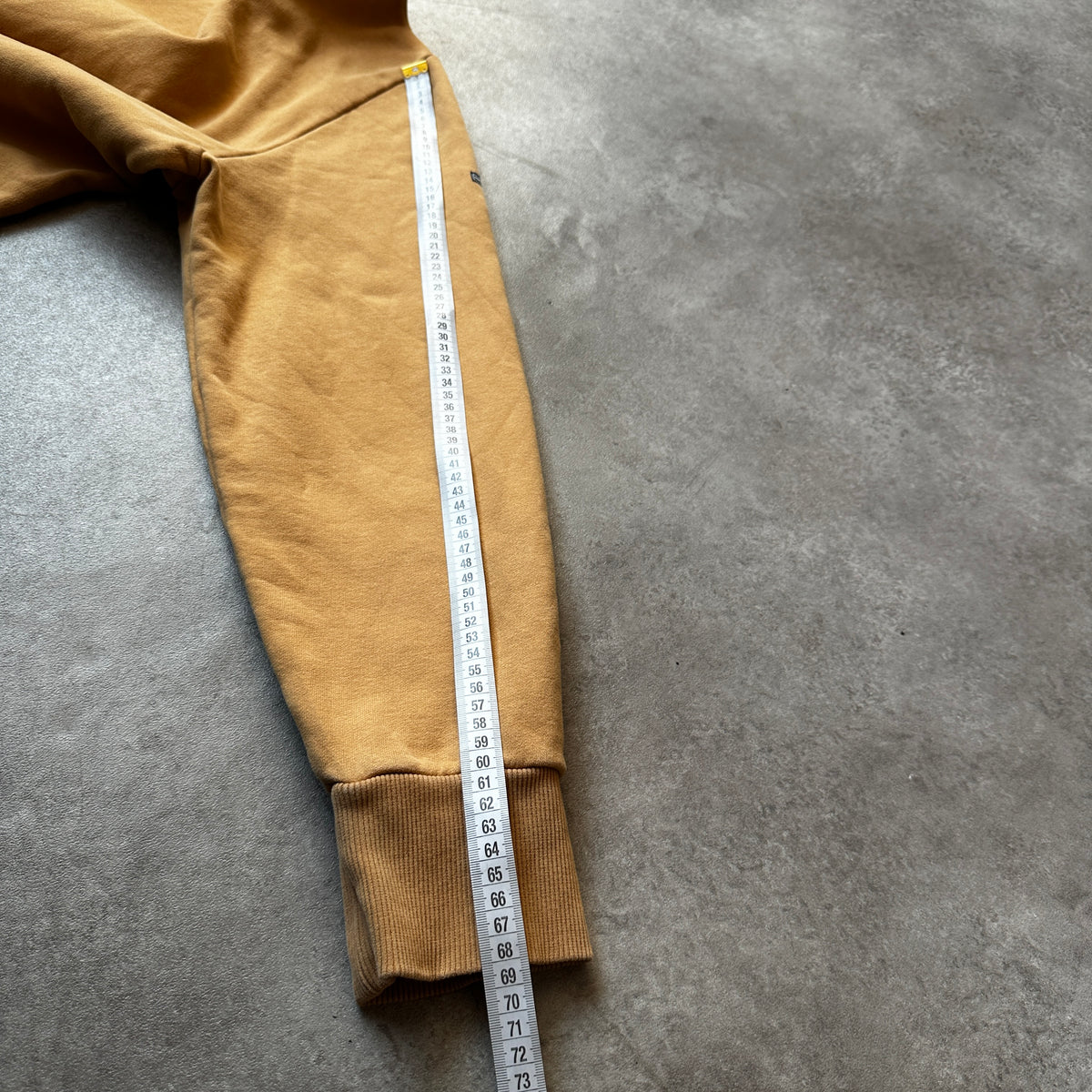 Superdry Mustard Yellow Bottle Cap Graphic Crewneck XXL