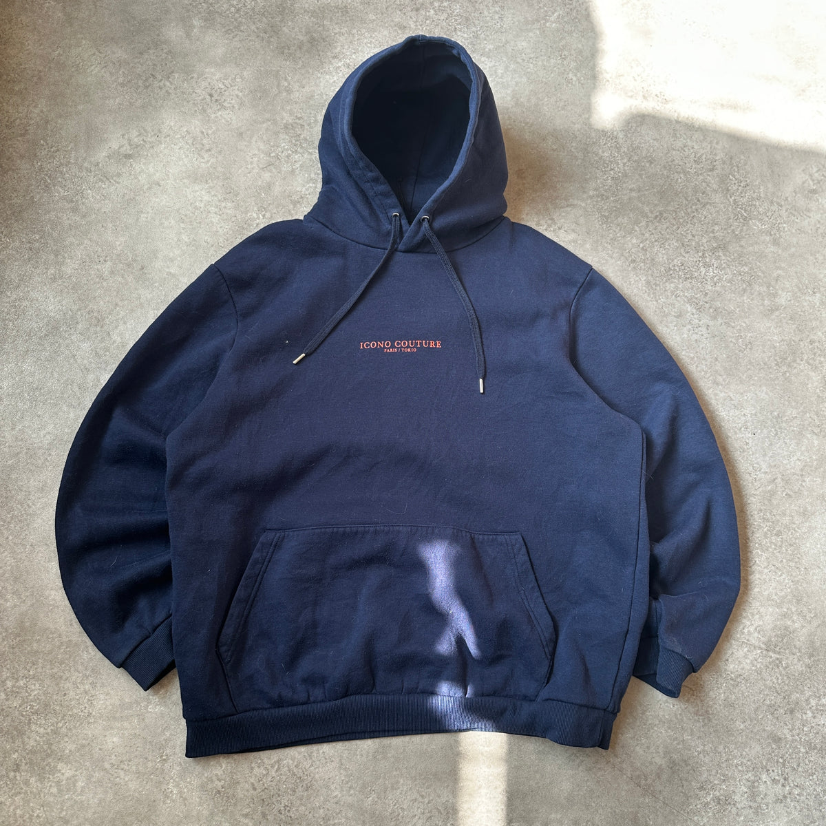 Icono Navy Blue Icono Couture Hoodie XL