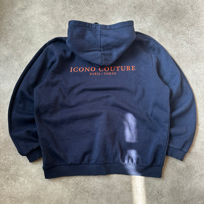 Icono Navy Blue Icono Couture Hoodie XL