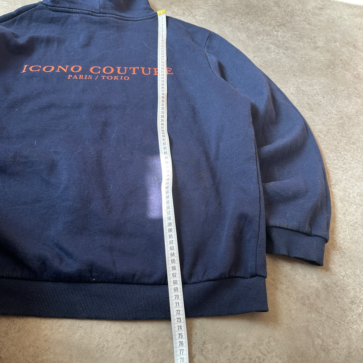Icono Navy Blue Icono Couture Hoodie XL