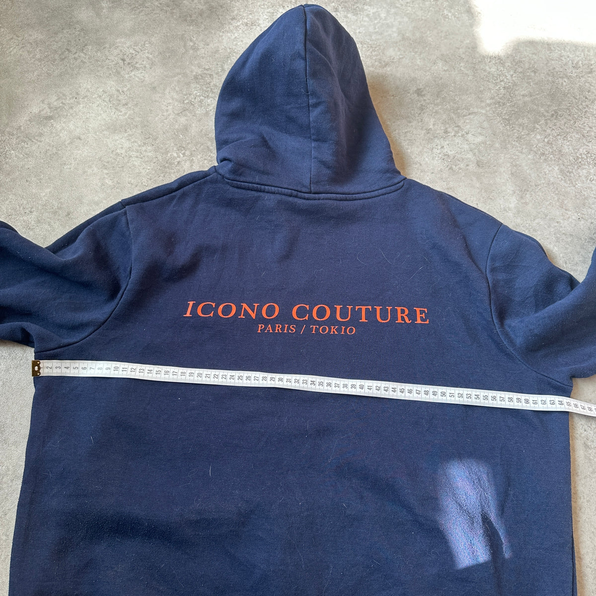 Icono Navy Blue Icono Couture Hoodie XL