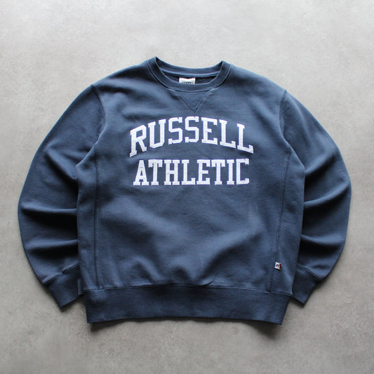 Russell Athletic Vintage Sweatshirt – Navy (Man-XS)