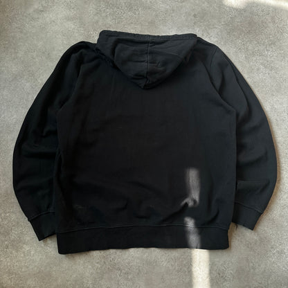 Kappa Black Big Arch Logo Hoodie XXL