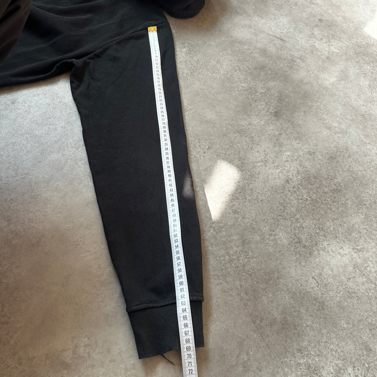 Kappa Black Big Arch Logo Hoodie XXL