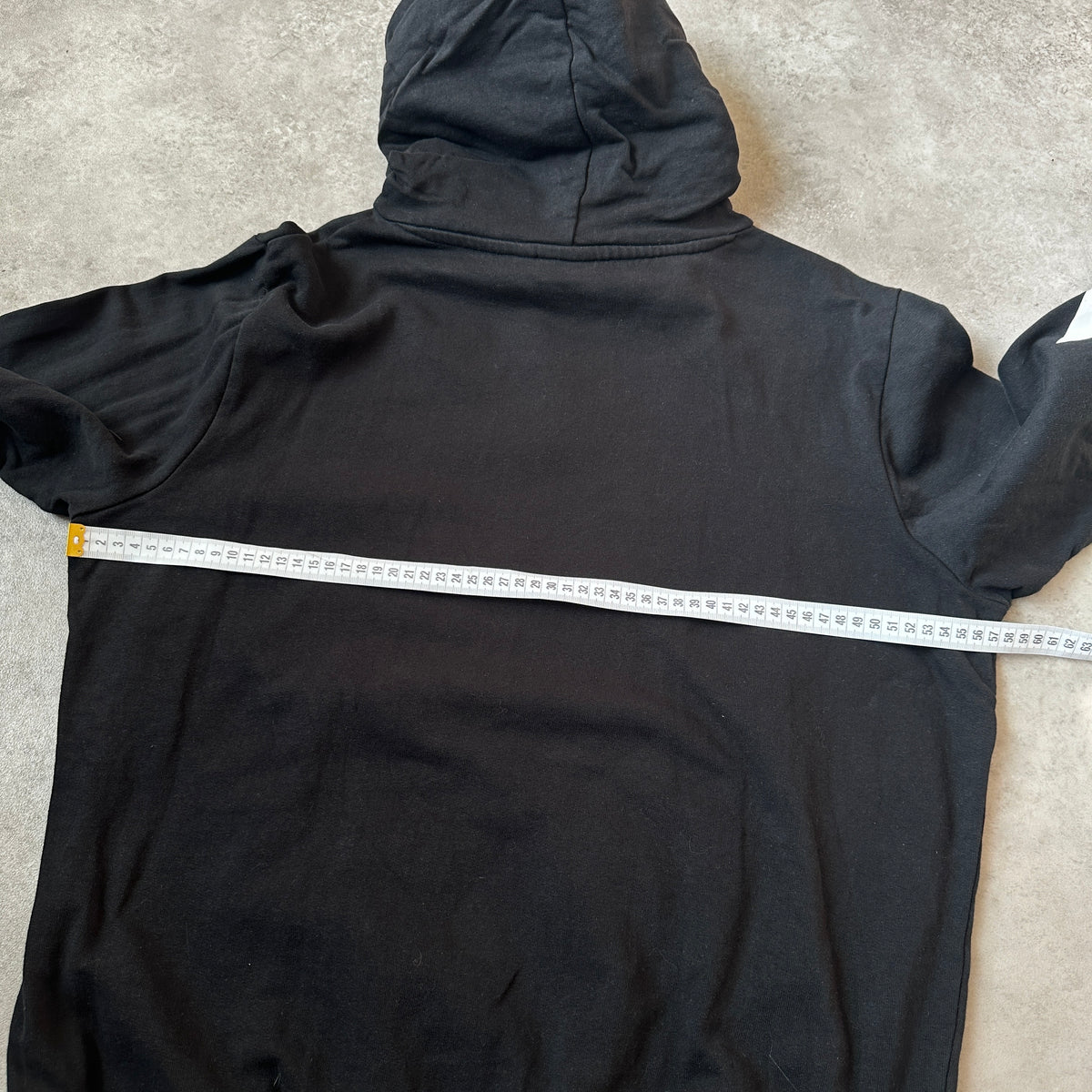 Hummel Black Front & Sleeve Logo Hoodie M