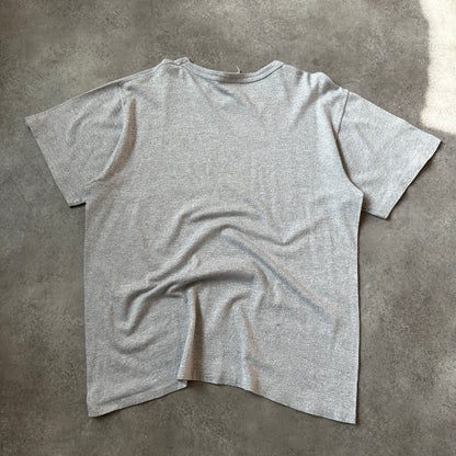 Champion Grey Script Logo T-Shirt M
