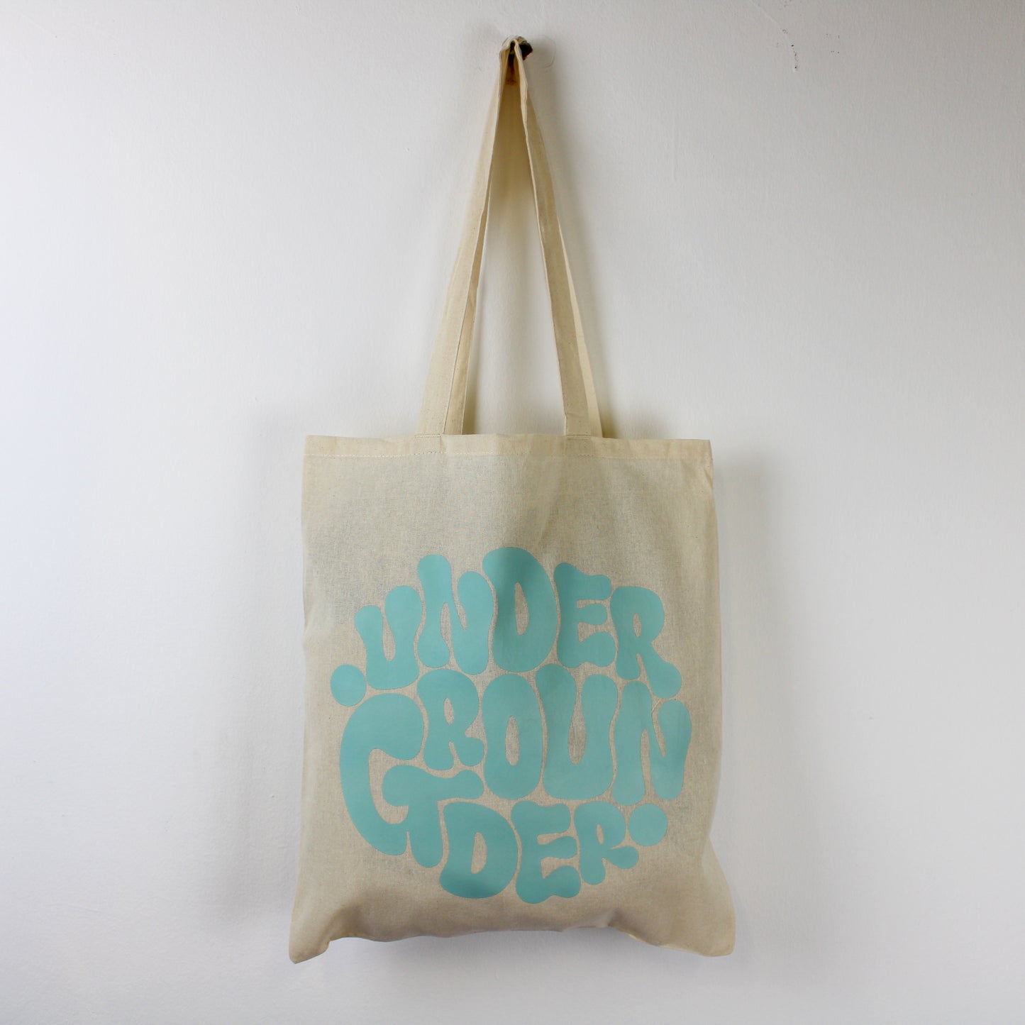 Undergrounder "turquoise" Tote Bag