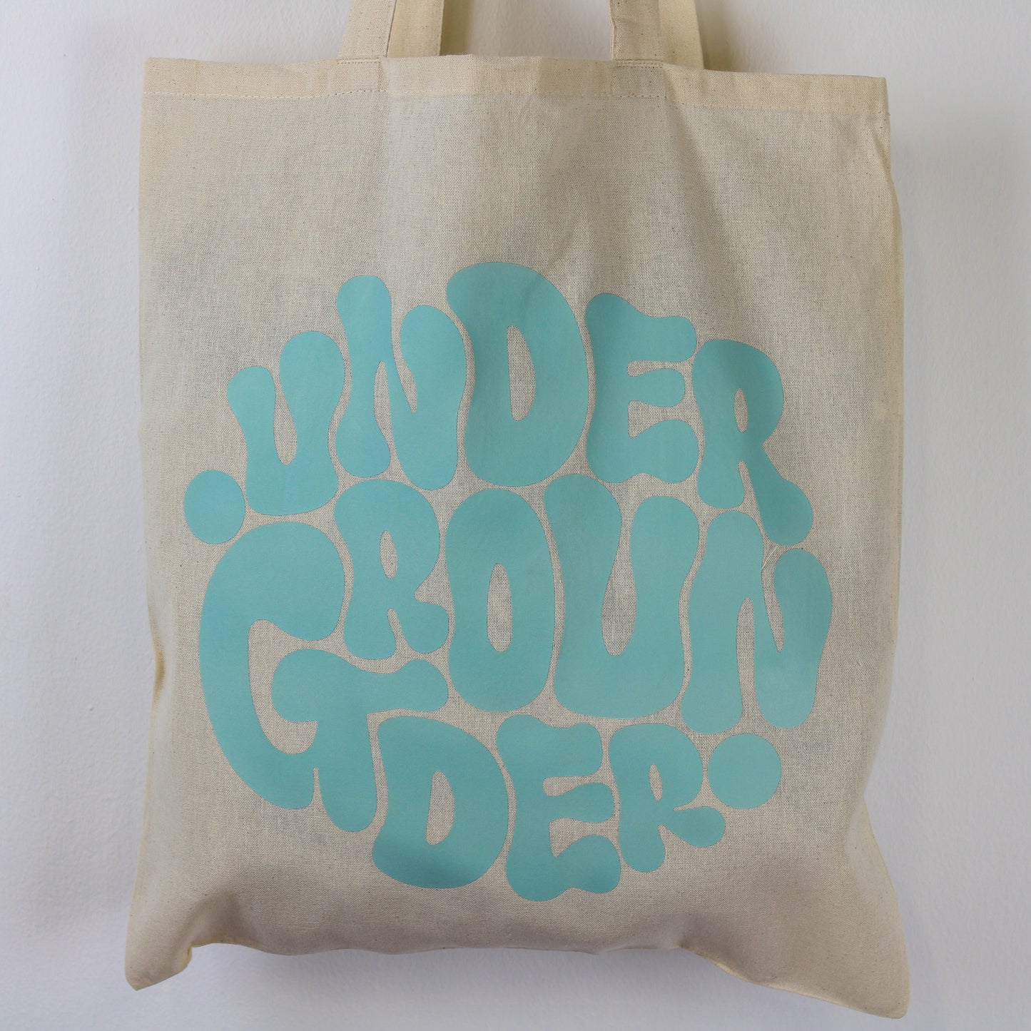 Undergrounder "turquoise" Tote Bag