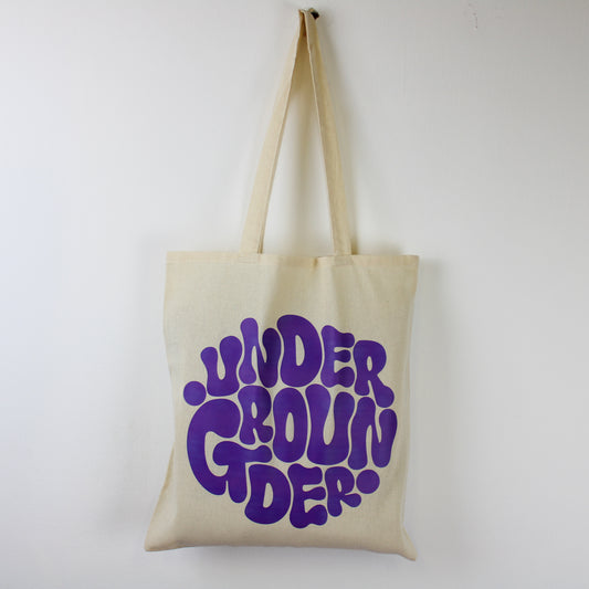 Undergrounder "purple" Tote Bag