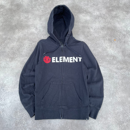 Element Black Zip Hoodie XS