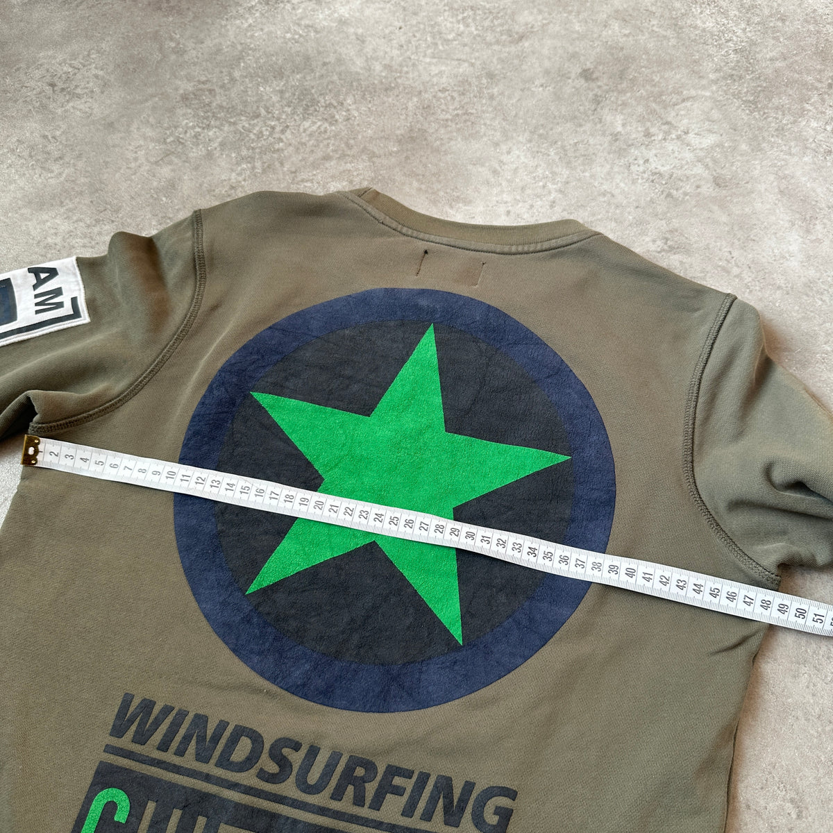 Chiemsee Olive Green Small Chest Logo Crewneck S