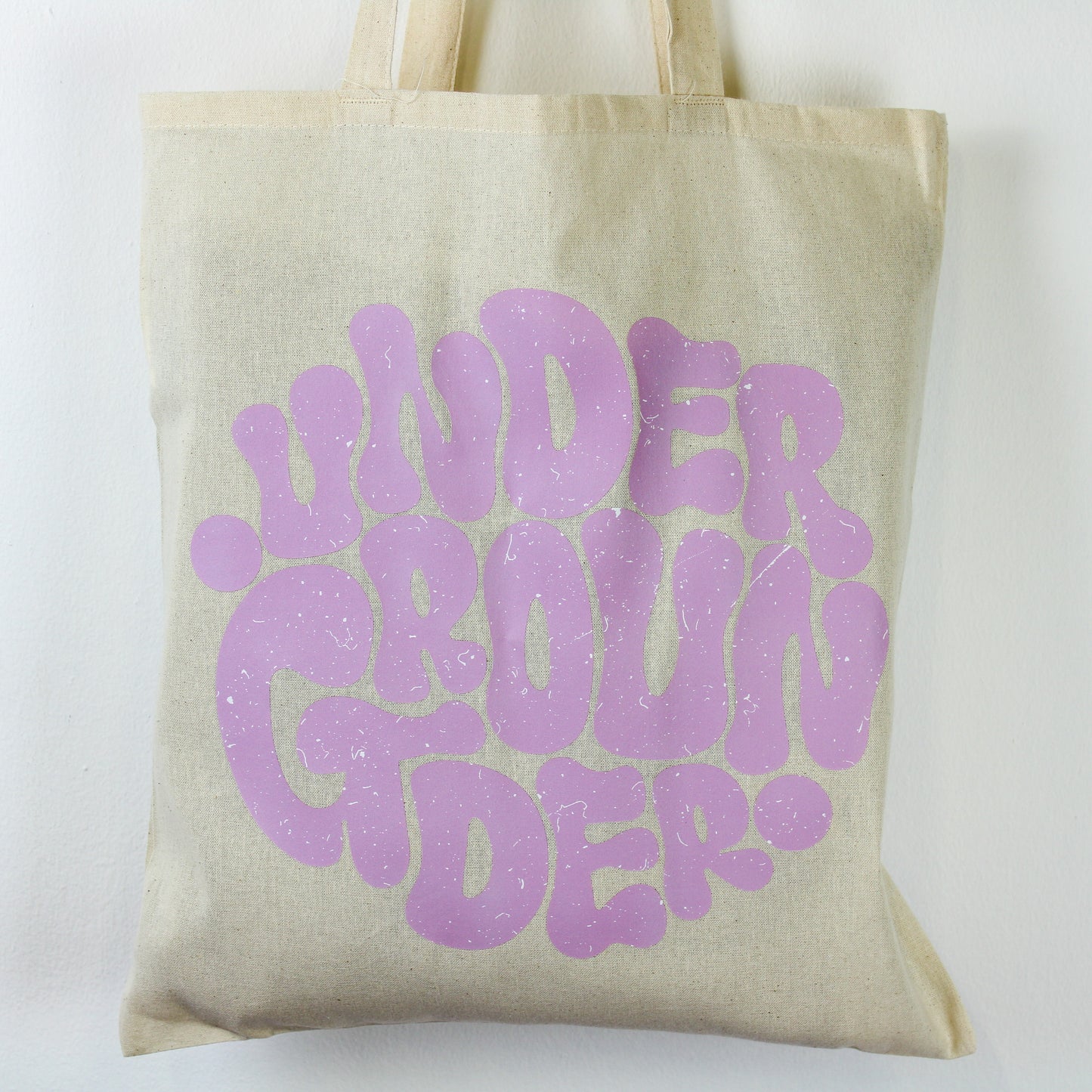 Undergrounder "baby pink" Tote Bag