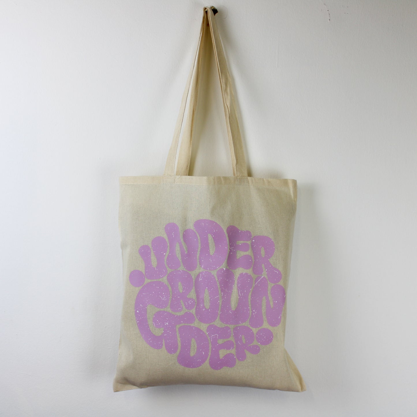 Undergrounder "baby pink" Tote Bag