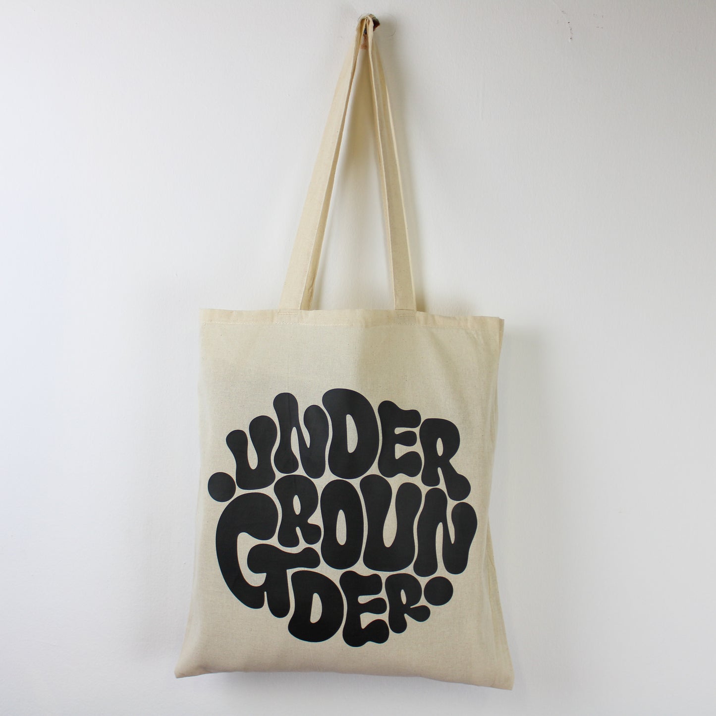 Undergrounder "black" Tote Bag