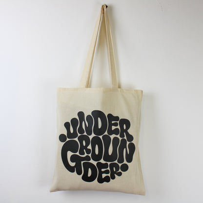 Undergrounder "black" Tote Bag
