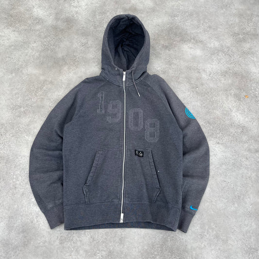 Nike Grey Zip Hoodie M