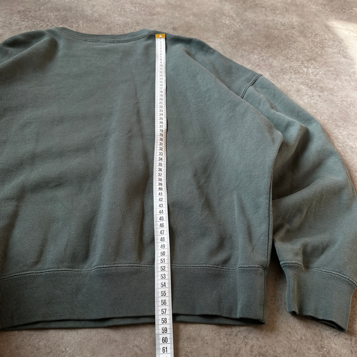 America Today Faded Green "New York City" Graphic Crewneck S