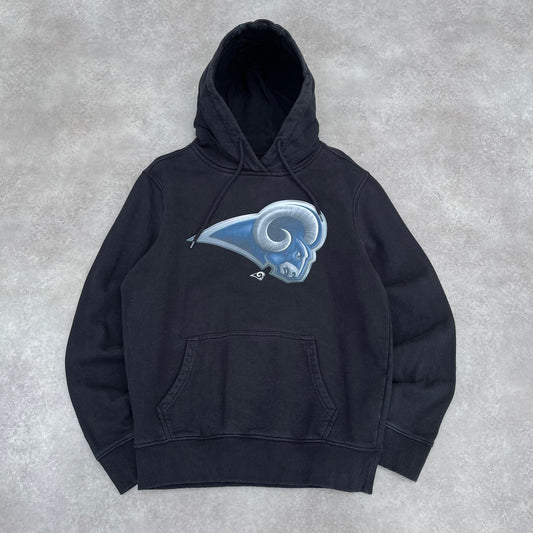 NFL Rams Black Hoodie M