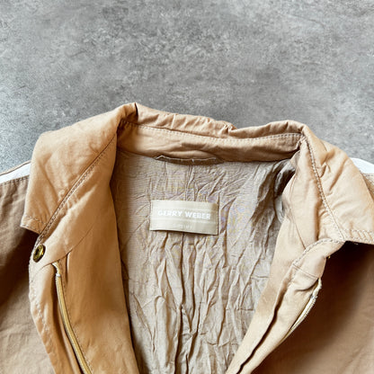Gerry Weber Beige Dual Arm Stripe Jacket L