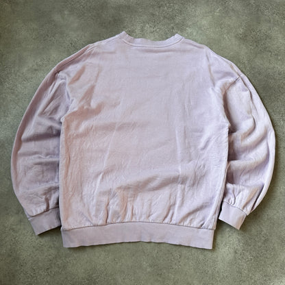 Jack & Jones Lavender Plain Crewneck Sweatshirt M