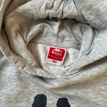 Kappa Grey Big Omini Logo Hoodie 164cm