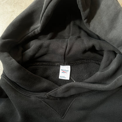 Reebok Black Classic Arch Logo Hoodie M