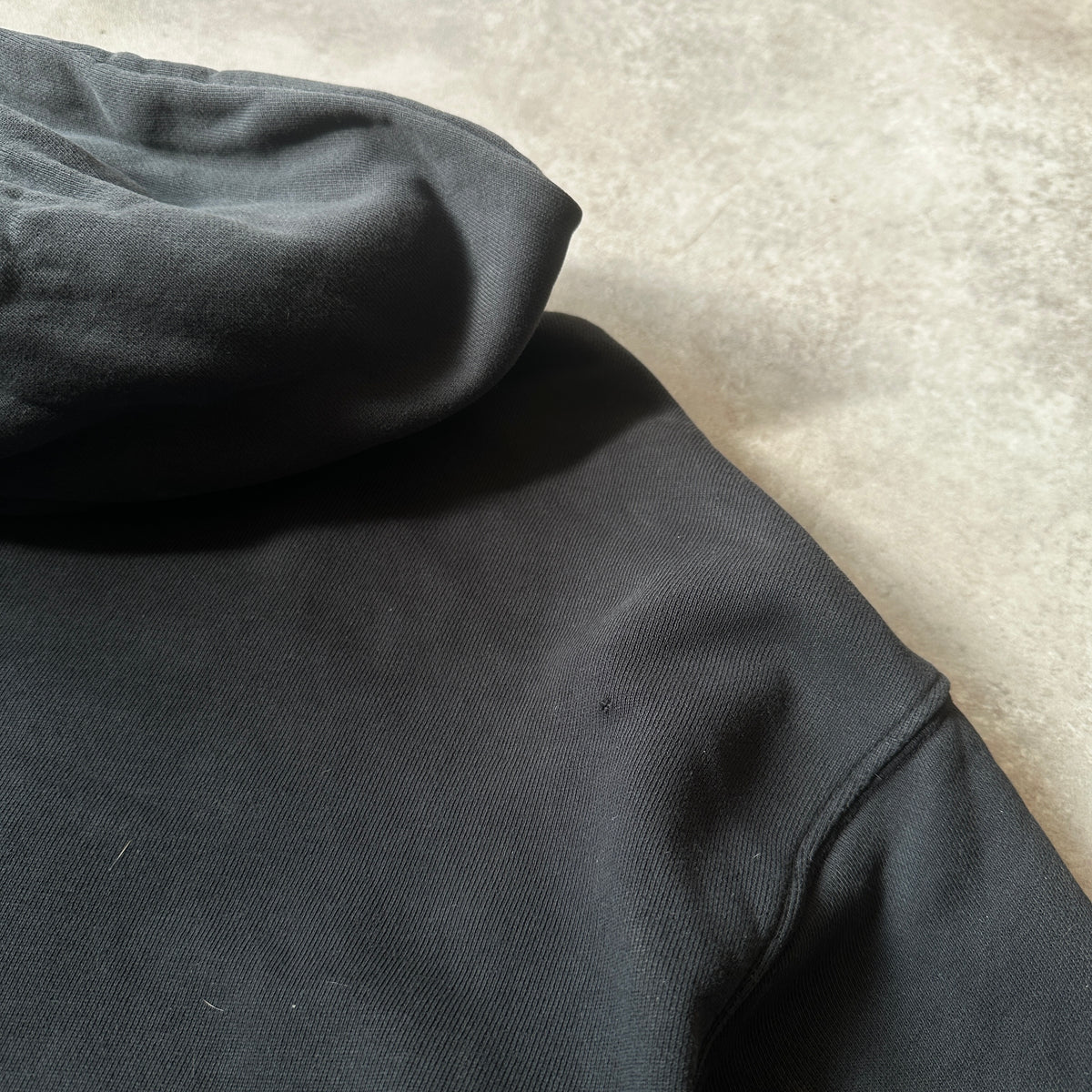 Reebok Black Classic Arch Logo Hoodie M