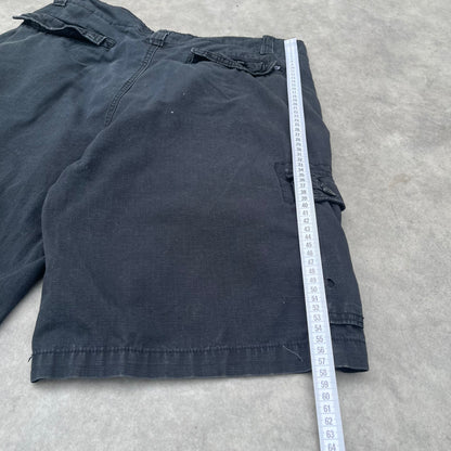Free World Black Cargo Shorts W36