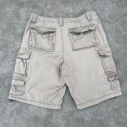 Lee Dungarees Beige Cargo Shorts W32