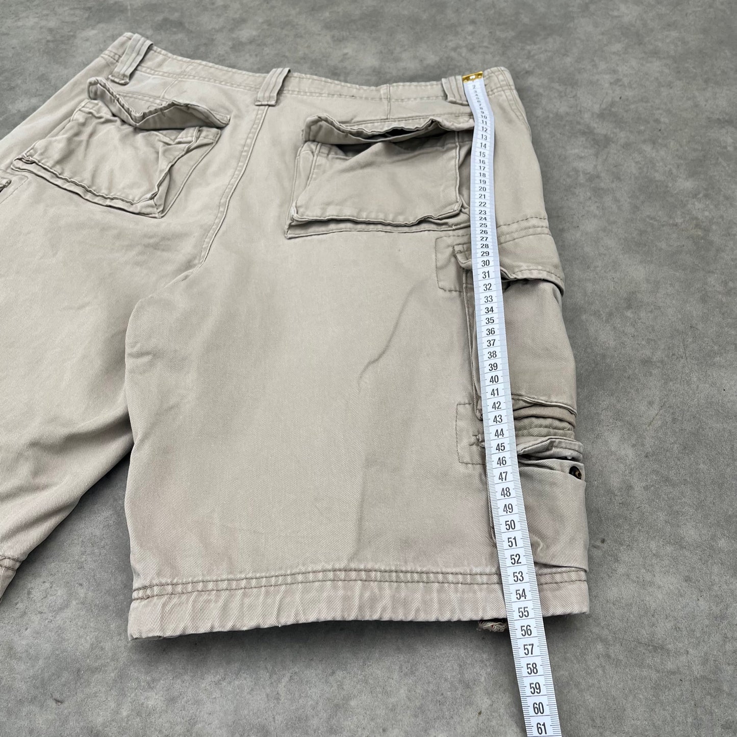 Lee Dungarees Beige Cargo Shorts W32
