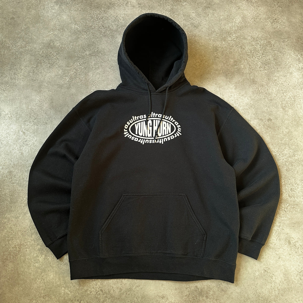 Yung Hurn Off-White Graphic Print Crewneck L