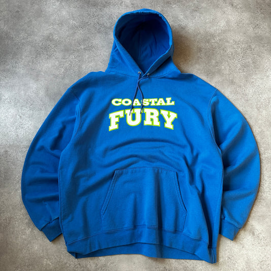 Champion Maroon Applique Logo Hoodie XXL