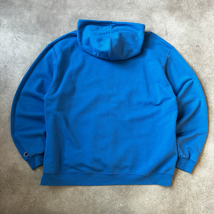Champion Maroon Applique Logo Hoodie XXL