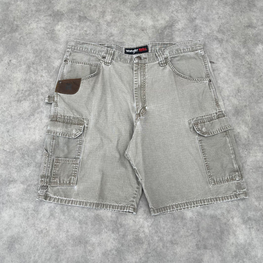 Wrangler Beige Cargo Shorts W38