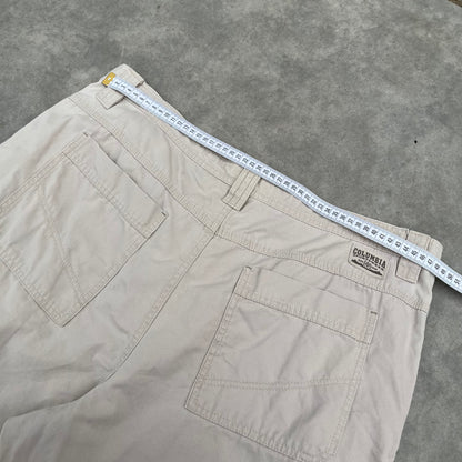 Columbia Beige Cargo Shorts W38