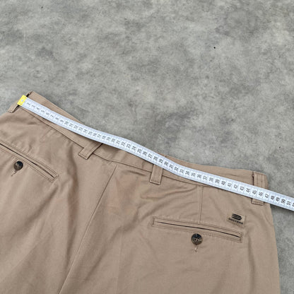 Dockers Beige Pleated Shorts W38