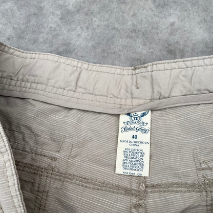 Faded Glory Beige Cargo Shorts W40