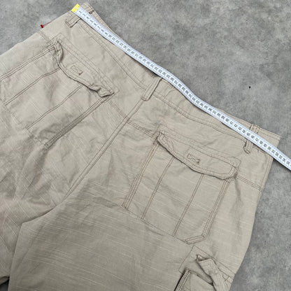 Faded Glory Beige Cargo Shorts W40