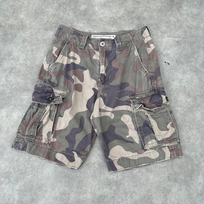 American Eagle Camo Cargo Shorts W28