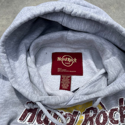 Hard Rock Cafe Madrid Grey Hoodie S