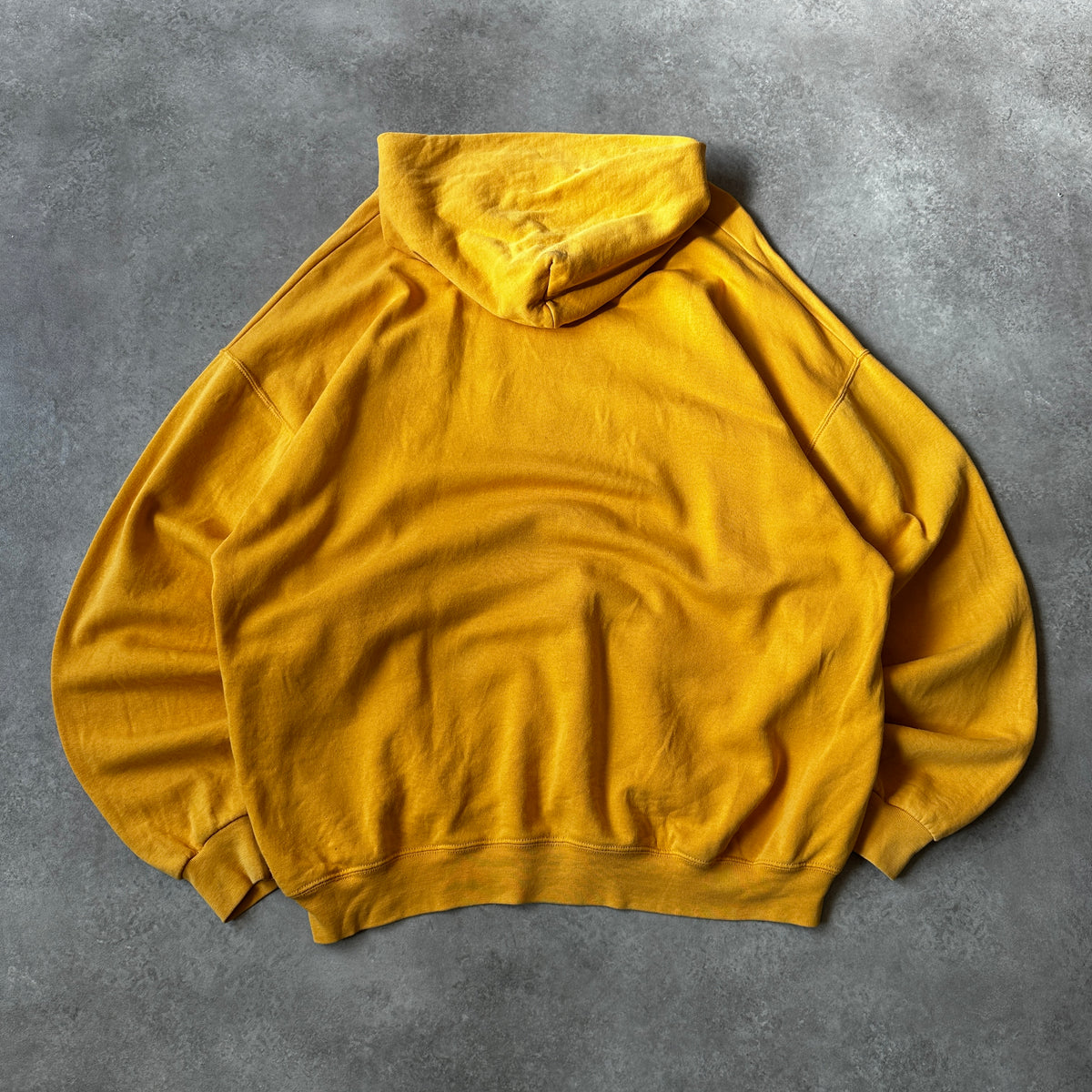 Russell Athletic Yellow Michigan Graphic Hoodie XXL