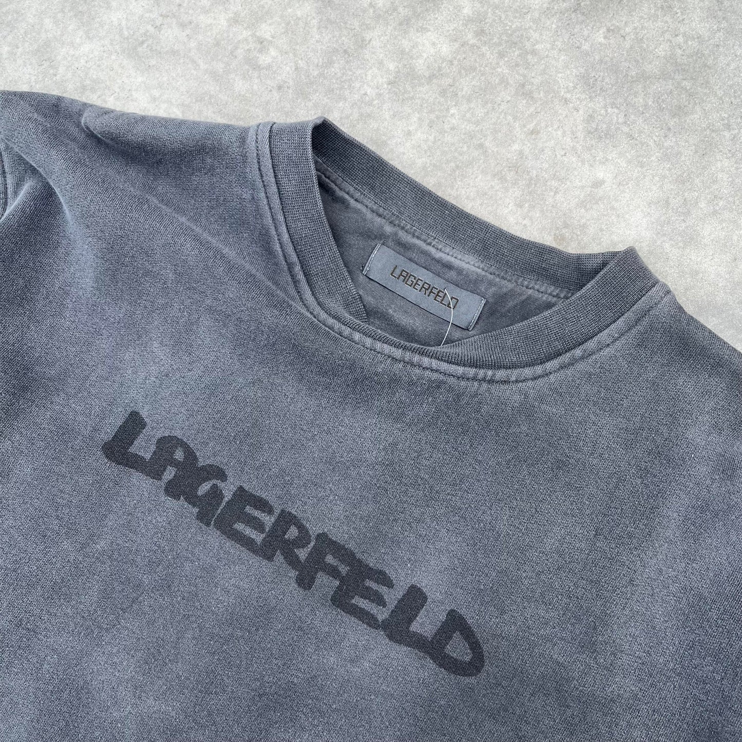 Lagerfeld Grey Sweatshirt L