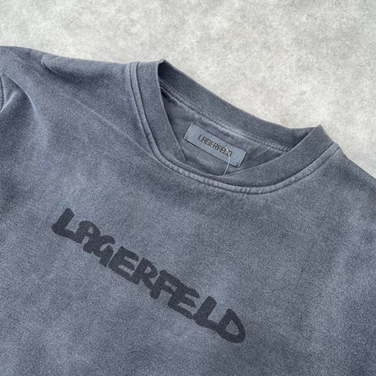 Lagerfeld Grey Sweatshirt L